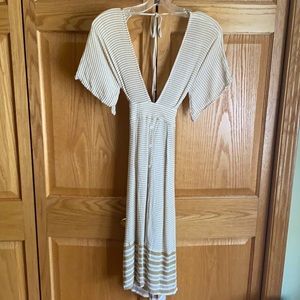 FAITHFUL MIDI DRESS/COVER-UP